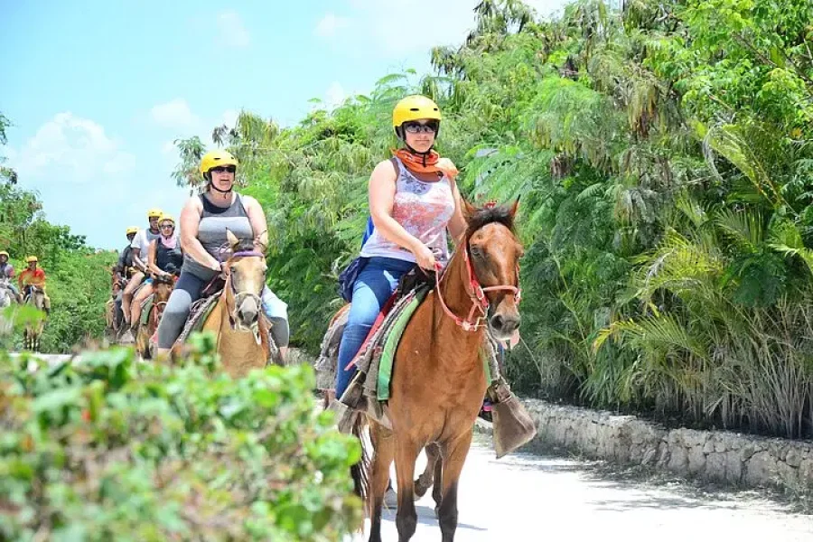 Horseback Riding and Waterfall Pool Adventure